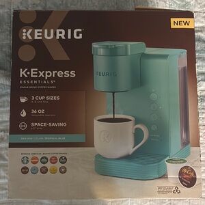 Keurig K-Express Essentials in Aqua Blue